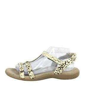 Taos Footwear Leopard Print Sandals